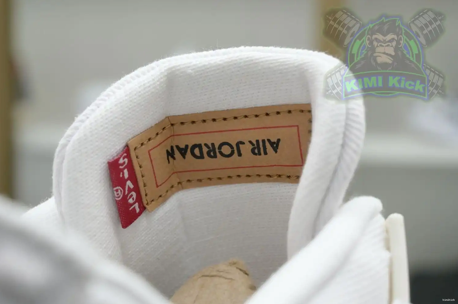 tag) (levis levis white Kimikick Jordan 4 Air Jordan 0423